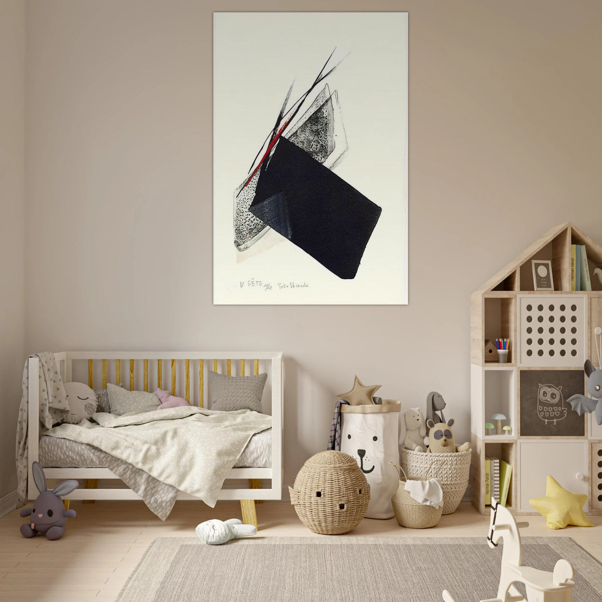 Fête - 1997 - Toko Shinoda Art Prints - 100x150 cm / 40x60″ inches | Toko Shinoda Poster | Toko Shinoda Prints