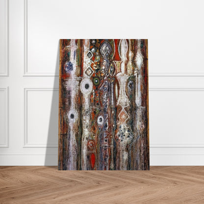 Illumination Gothic - Richard Pousette-Dart Brushed Aluminum Print - 70x100 cm / 28x40 inches | Richard Pousette-Dart Aluminum Print | Richard Pousette-Dart Prints