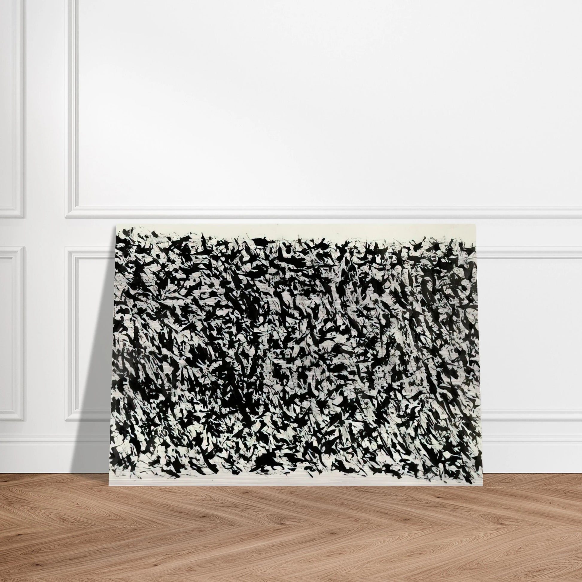 Composition - Tachisme - Henri Michaux Brushed Aluminum Print - 70x100 cm / 28x40 inches | Henri Michaux Aluminum Print | Henri Michaux Prints
