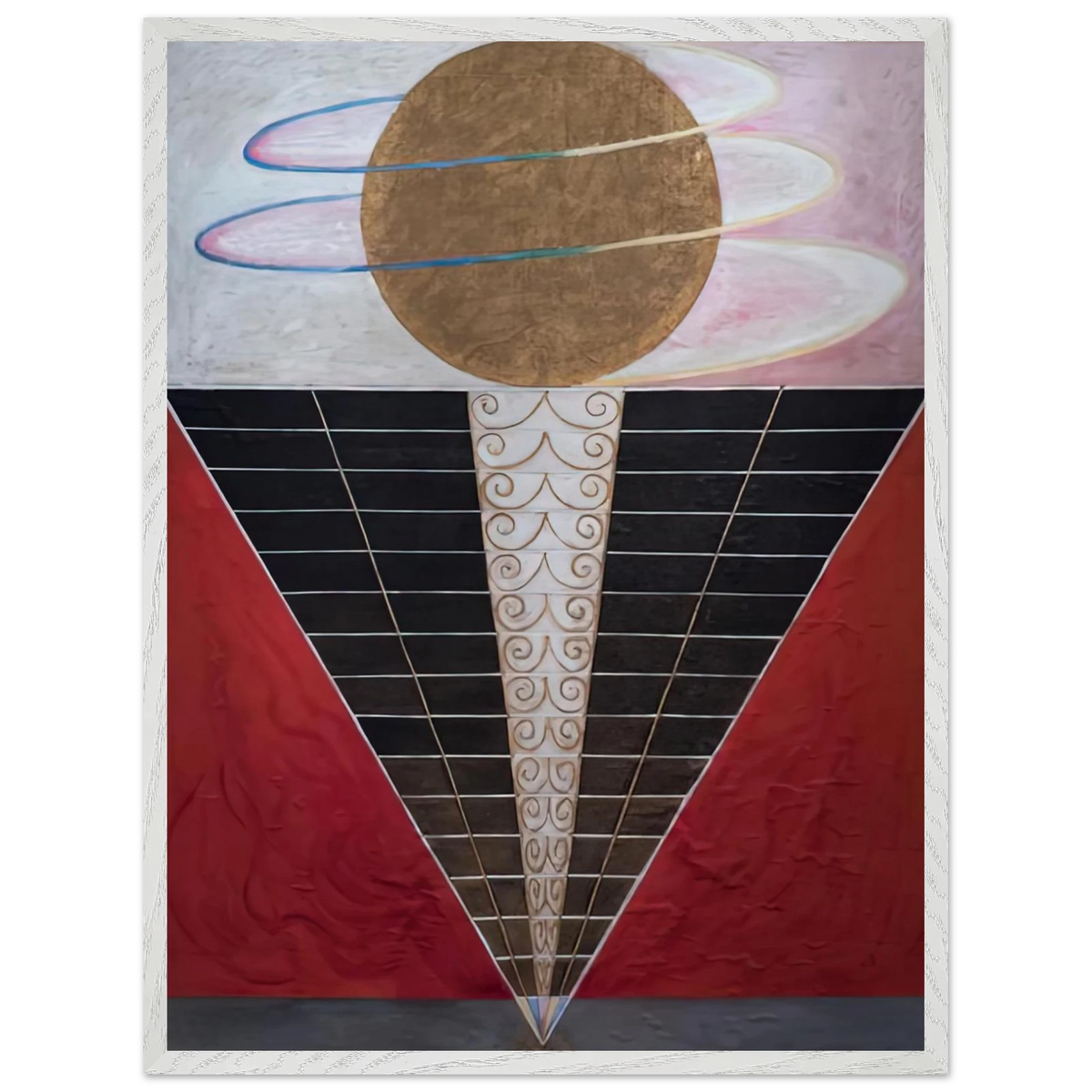 Hilma af Klint - ALTARPIECE NO 2 1915 Wall art - 21x29.7 cm / 8x12" - Fine Art Poster-canvas - -