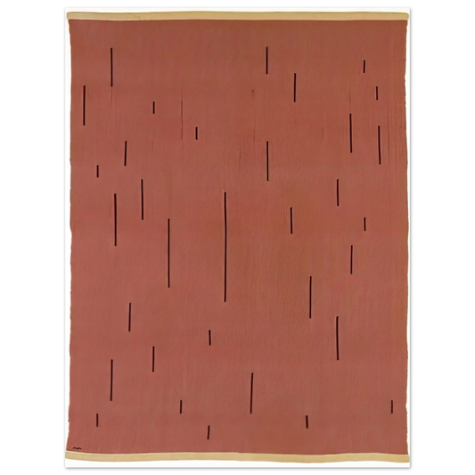 Anni Albers - WITH VERTICALS 1946  75x100 cm / 30x40inches Fine Art Poster