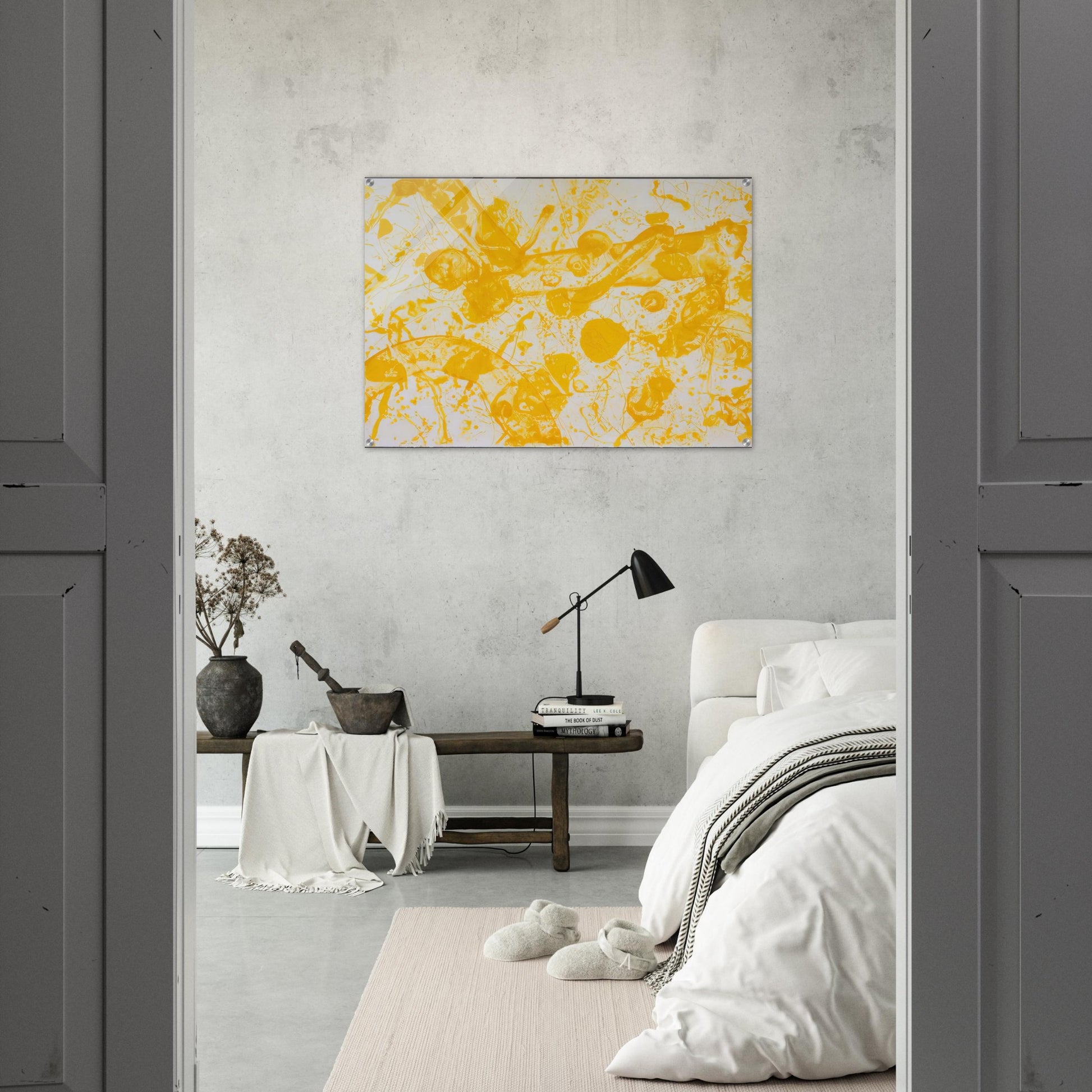 Beaudelaire - Sam Francis Acrylic Print - 70x100 cm / 28x40″ inches