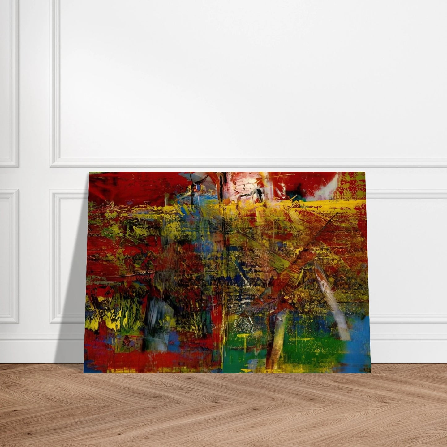 MEDIATION - Gerhard Richter Brushed Aluminum Print - 70x100 cm / 28x40 inches | Gerhard Richter Aluminum Print | Gerhard Richter Prints