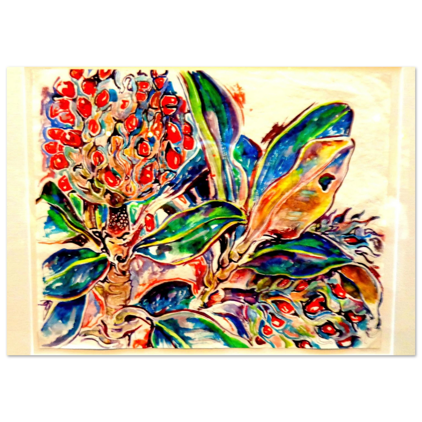 Walter Inglis Anderson - Walter Anderson Wall art - 21x29.7 cm / 8x12" - Premium Wooden Framed Poster With Fine Art Paper-canvas - Wood frame