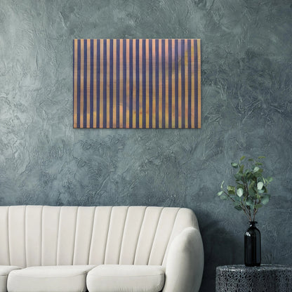 Untitled - 1959 - Gene Davis Brushed Aluminum Print - 70x100 cm / 28x40 inches | Gene Davis Aluminum Print | Gene Davis Prints