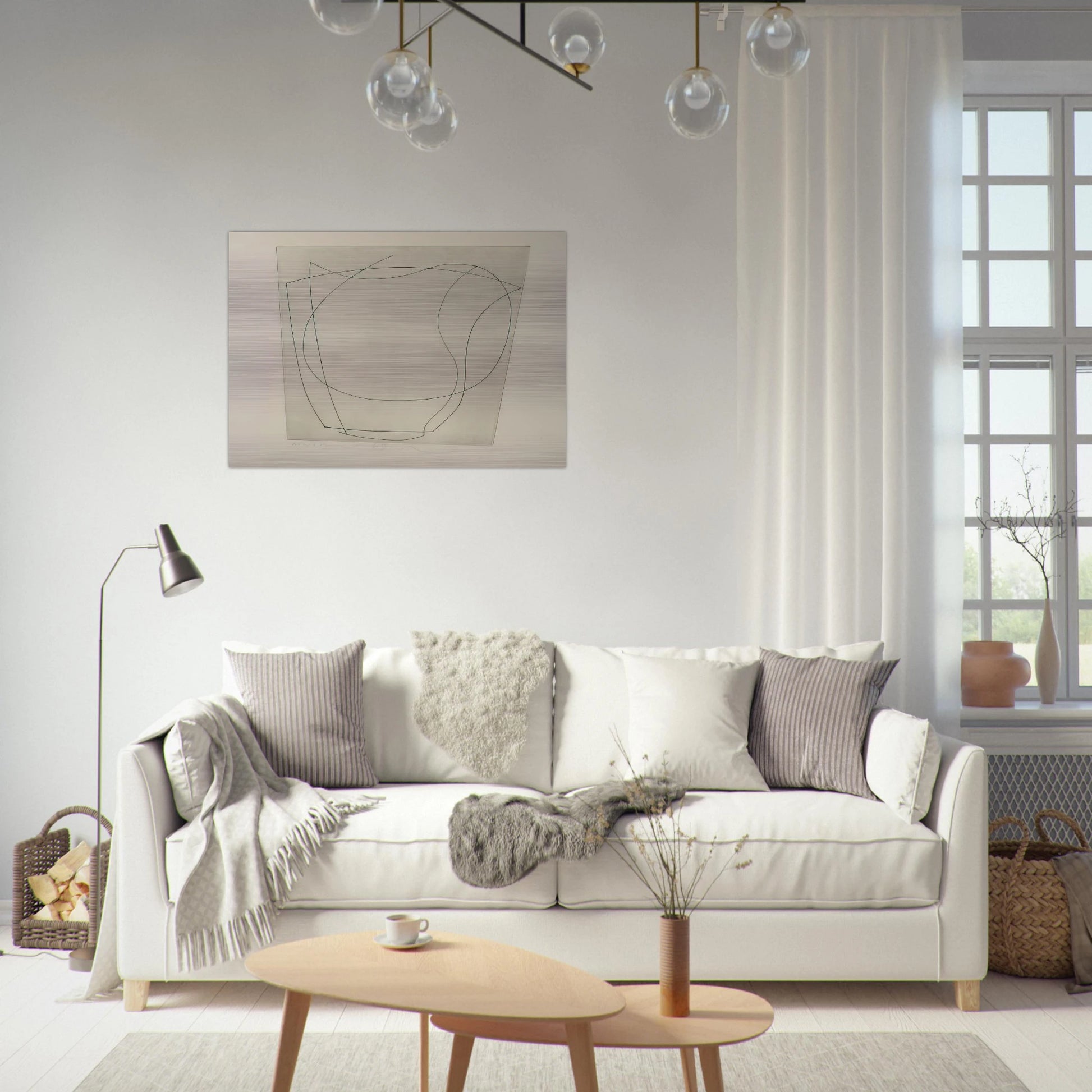 Rafael - 1967 - Ben Nicholson Brushed Aluminum Print - 70x100 cm / 28x40 inches | Ben Nicholson Aluminum Print | Ben Nicholson Prints