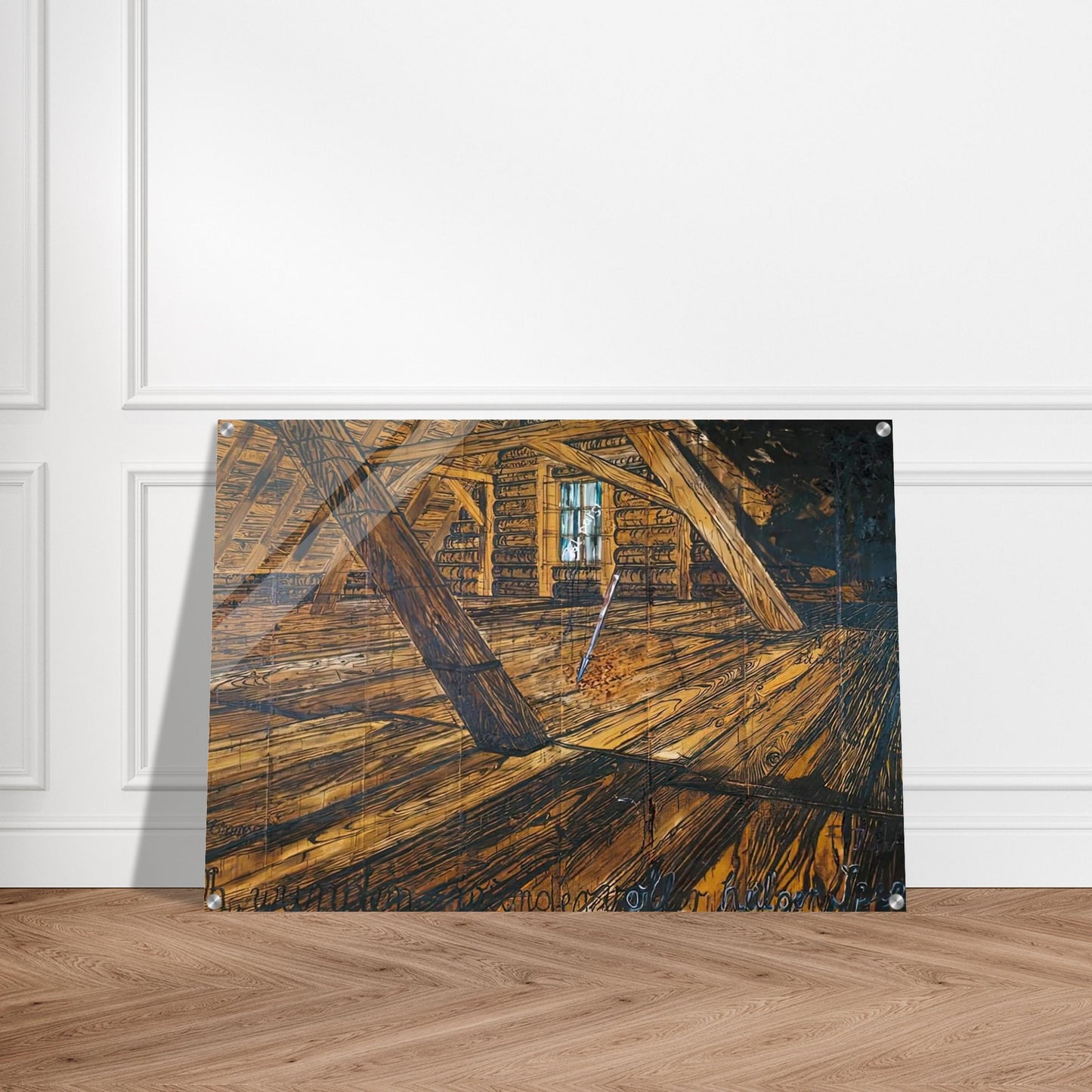PARSIFAL III 1973 - Anselm Kiefer Acrylic Print - 70x100 cm / 28x40″ inches