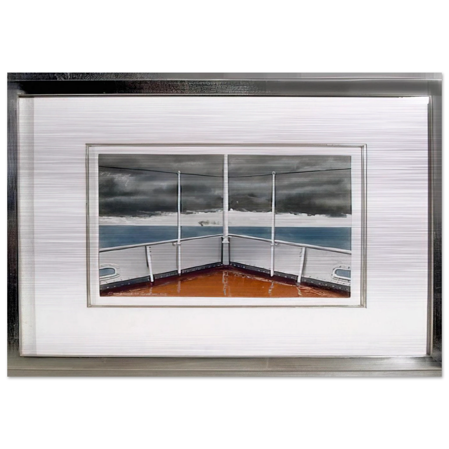 On the Great Lakes - 1953 - Clarence Holbrook Carter Brushed Aluminum Print - 70x100 cm / 28x40 inches | Clarence Holbrook Carter Aluminum Print | Clarence Holbrook Carter Prints