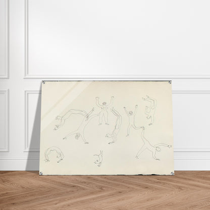 THE TUMBLERS II 1931 - Alexander Calder Acrylic Print - 70x100 cm / 28x40″ inches | Alexander Calder Wall Art | Alexander Calder Prints