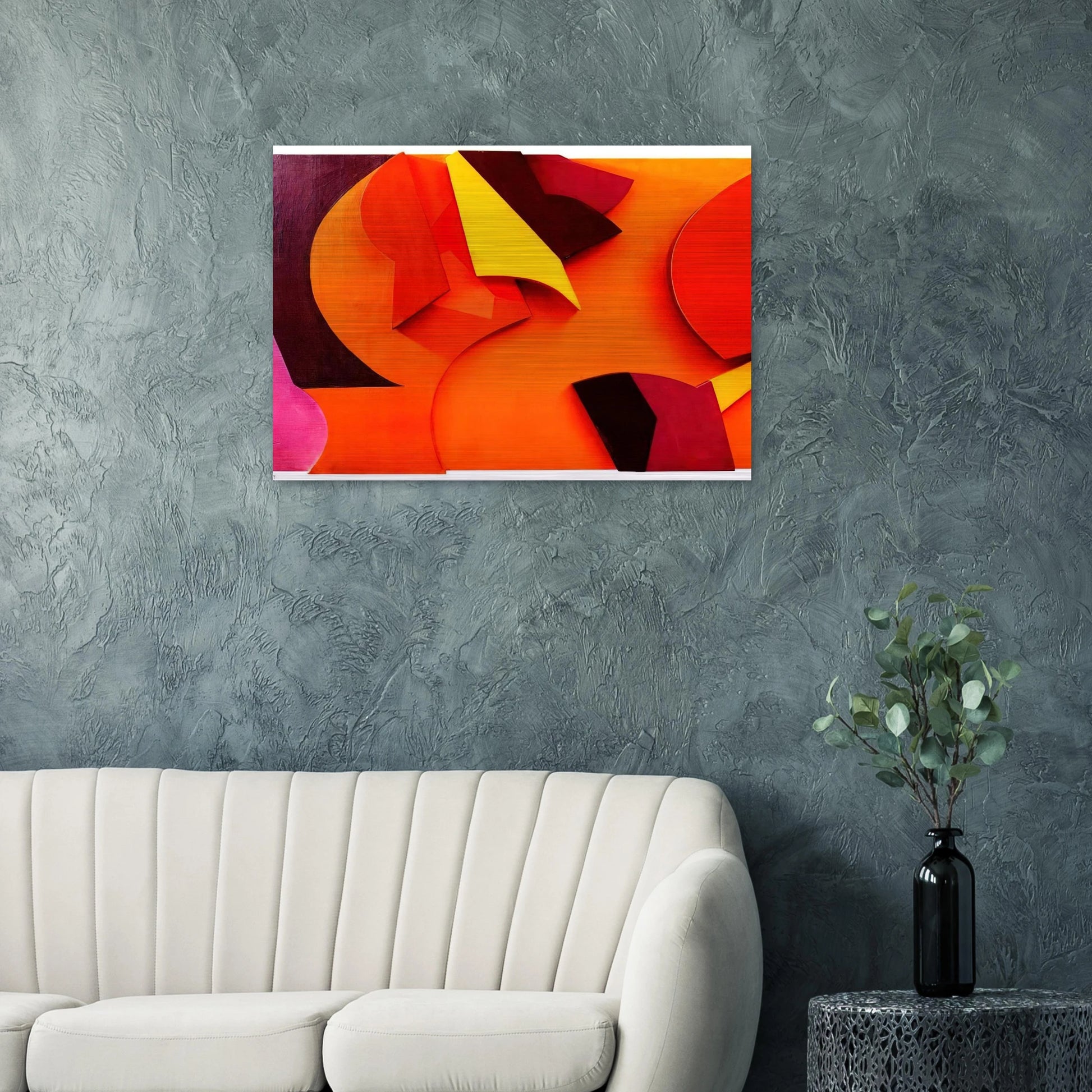 Abstract Composition - Jean Arp Brushed Aluminum Print - 70x100 cm / 28x40 inches | Jean Arp Aluminum Print | Jean Arp Prints