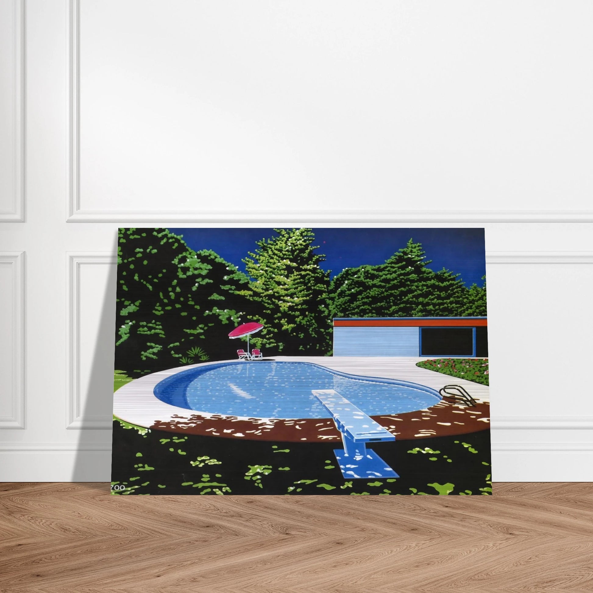 NIAGARA 07SH 944 - Hiroshi Nagai Brushed Aluminum Print - 70x100 cm / 28x40 inches | Hiroshi Nagai Aluminum Print | Hiroshi Nagai Prints