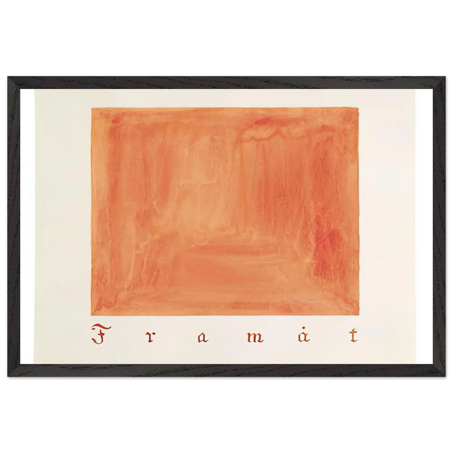 Hilma af Klint - FORWARDS PARCIFAL SERIES GROUP 2 SECTION 4 THE CONVOLUTE OF THE PHYSICAL PLANE 1916 Wall art - 28x43  cm / XL (11x17 Inches) - Premium Wooden Framed Poster With Fine Art Paper - Wood frame