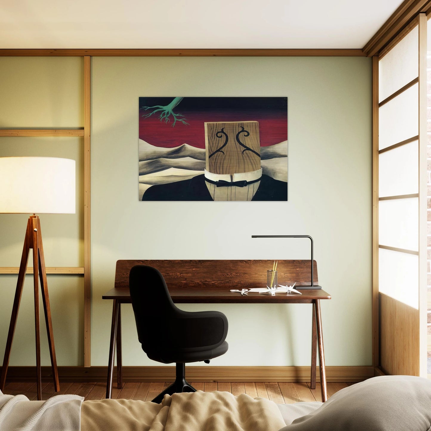 THE CONQUEROR 1926 - Rene Magritte Brushed Aluminum Print - 70x100 cm / 28x40 inches | Rene Magritte Aluminum Print | Rene Magritte Prints