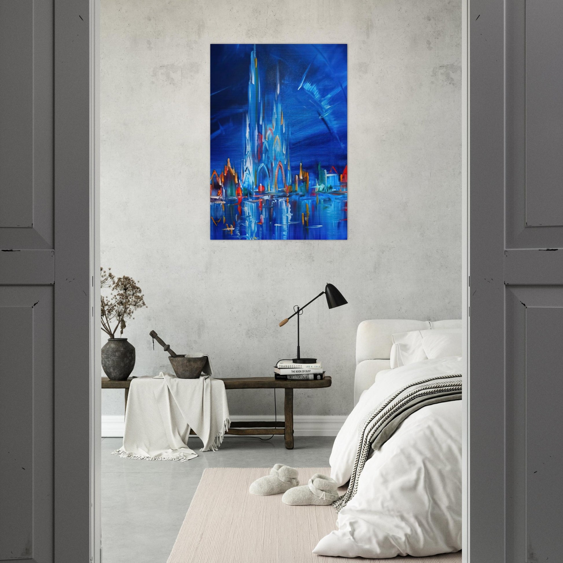 Consciousness - Konrad Zuse Brushed Aluminum Print - 70x100 cm / 28x40 inches | Konrad Zuse Aluminum Print | Konrad Zuse Prints