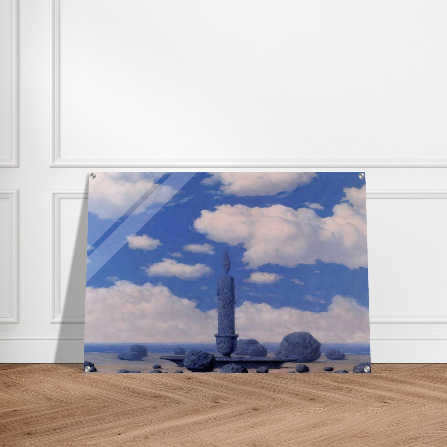 SOUVENIR FROM TRAVELS - Rene Magritte Acrylic Print - 70x100 cm / 28x40″ inches