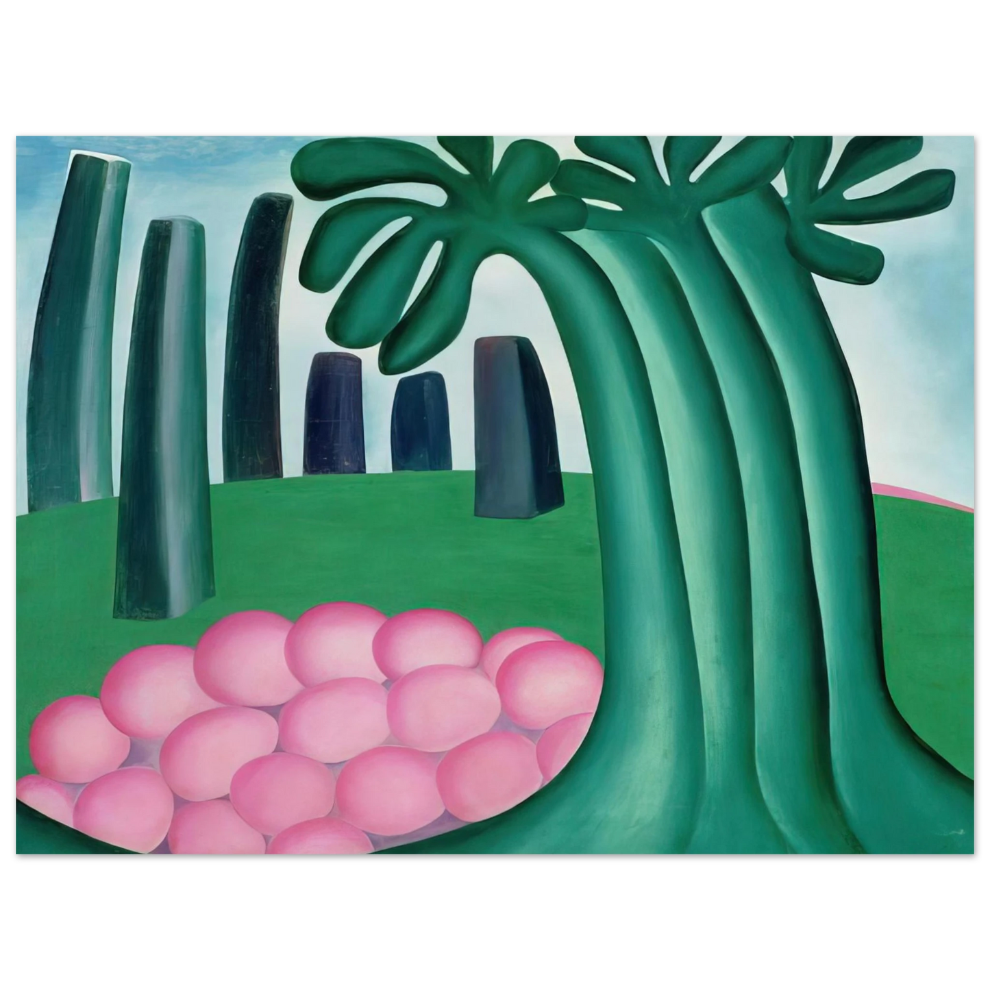 Tarsila do Amaral - Forest  75x100 cm / 30x40inches Fine Art Poster