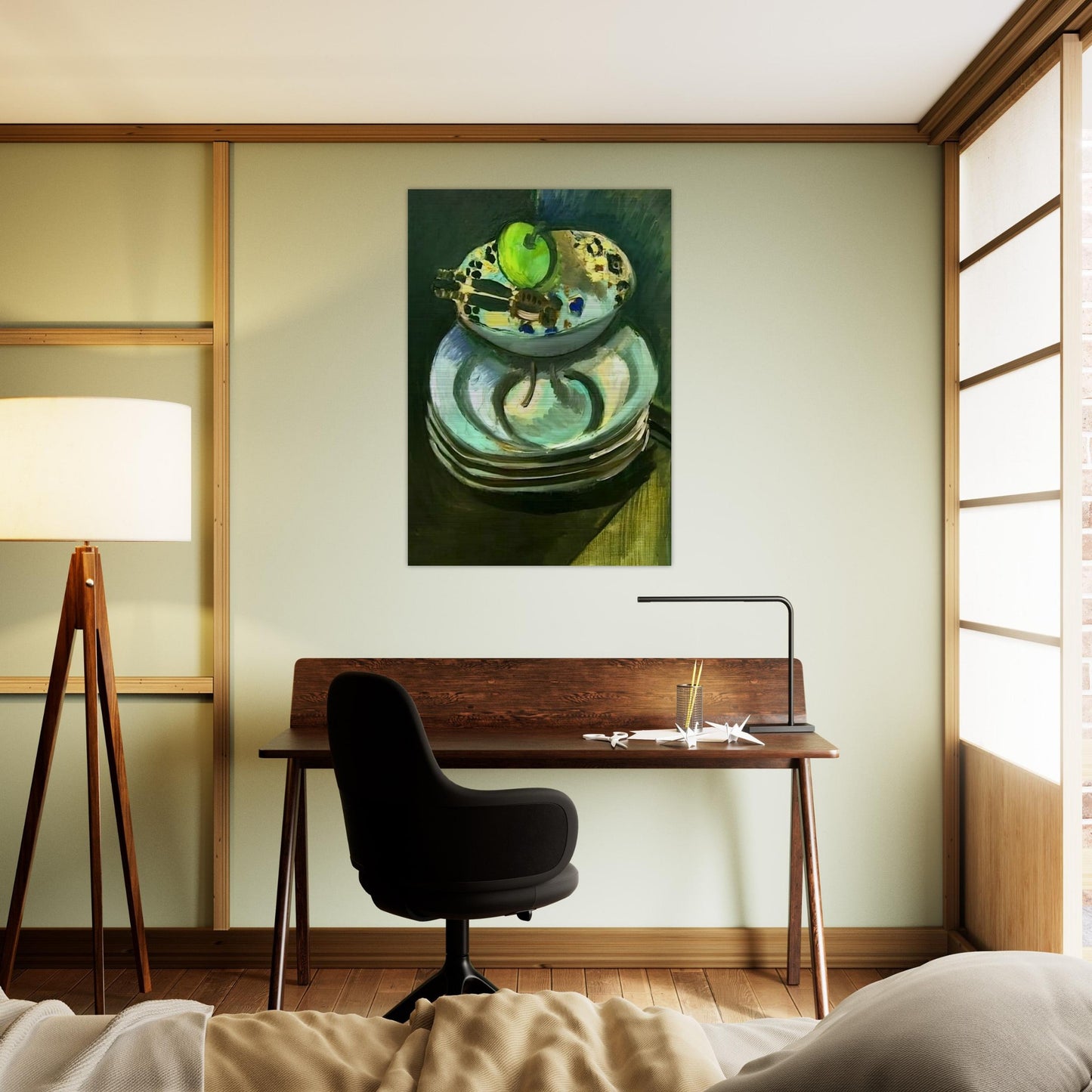 STILL LIFE WITH NUTCRACKER 1916 - Henri Matisse Brushed Aluminum Print - 70x100 cm / 28x40 inches | Henri Matisse Aluminum Print | Henri Matisse Prints