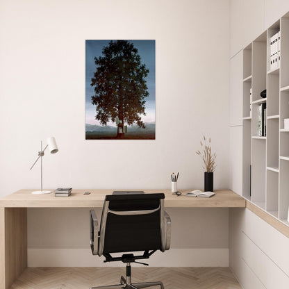 THE VOICE OF BLOOD 1959 - Rene Magritte Brushed Aluminum Print - 70x100 cm / 28x40 inches | Rene Magritte Aluminum Print | Rene Magritte Prints