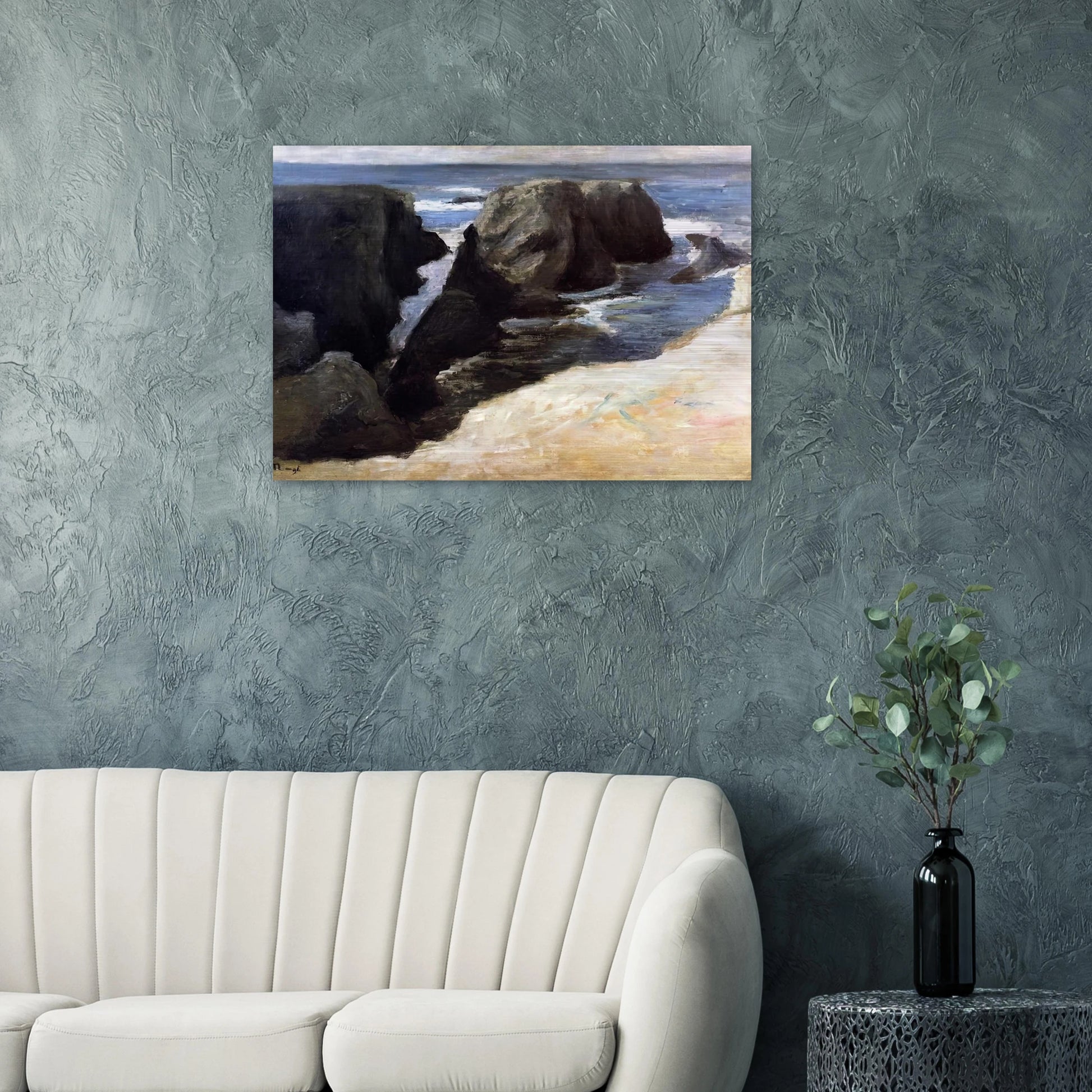 BELLE ILE 1896 0 - Henri Matisse Brushed Aluminum Print - 70x100 cm / 28x40 inches | Henri Matisse Aluminum Print | Henri Matisse Prints