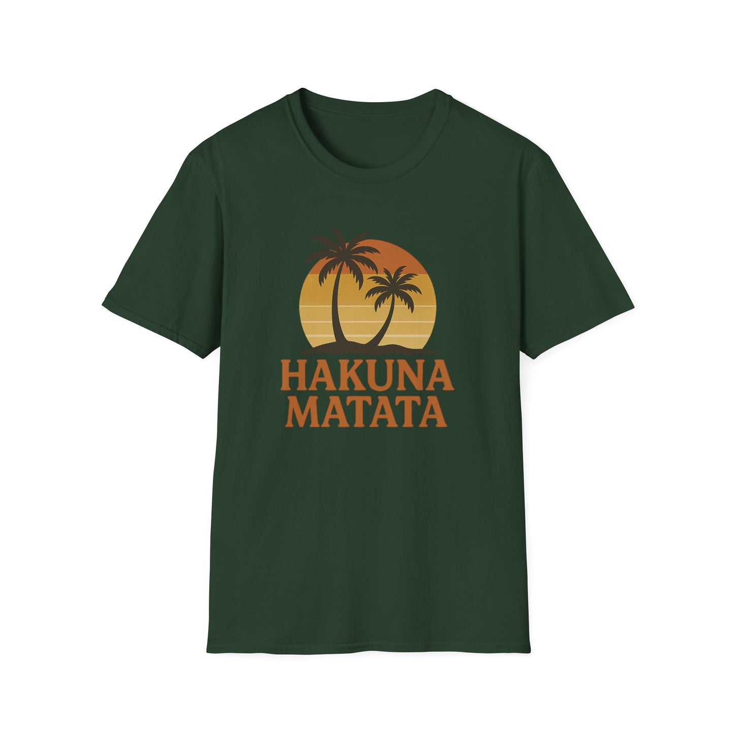 Camiseta con gráfico retro de Hakuna Matata, camiseta con vibra positiva "No Worries", camiseta vintage inspirada en los 90, camiseta con frase "Siéntete bien", regalo unisex