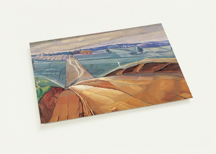 Landscape at Pentecost - 1929 By Grace Cossington Smith Pack of 10 Post Cards | Grace Cossington Smith Post Cards | A6 (10.5 x 14.8 cm) - 4.1 x 5.8 inches