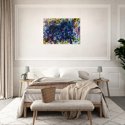 Coral Marine - Sam Francis Acrylic Print - 70x100 cm / 28x40″ inches