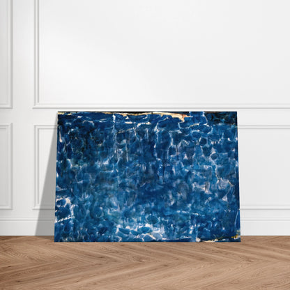 Untitled  SFP53-31  - Sam Francis Brushed Aluminum Print - 70x100 cm / 28x40 inches | Sam Francis Aluminum Print | Sam Francis Prints