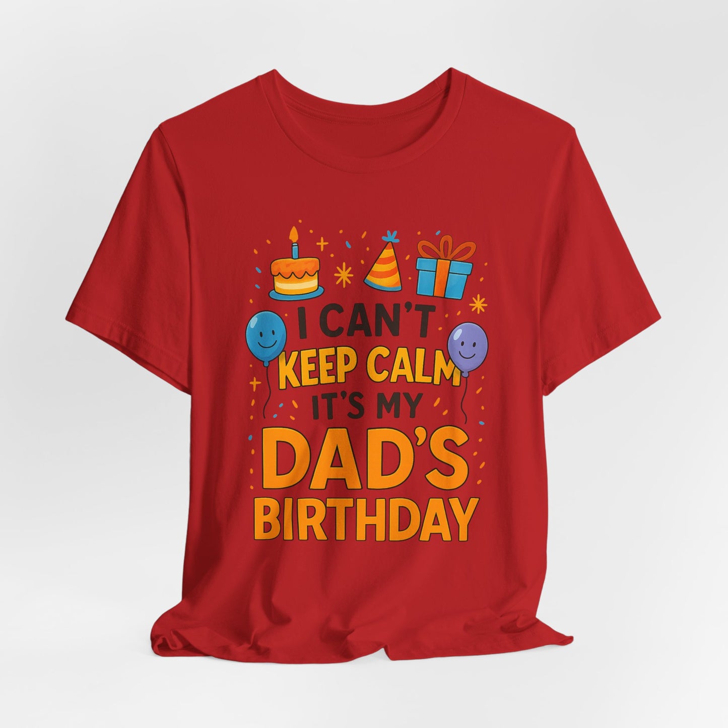 Regalo de cumpleaños para papá No puedo mantener la calma Es el cumpleaños de mi papá Feliz padre