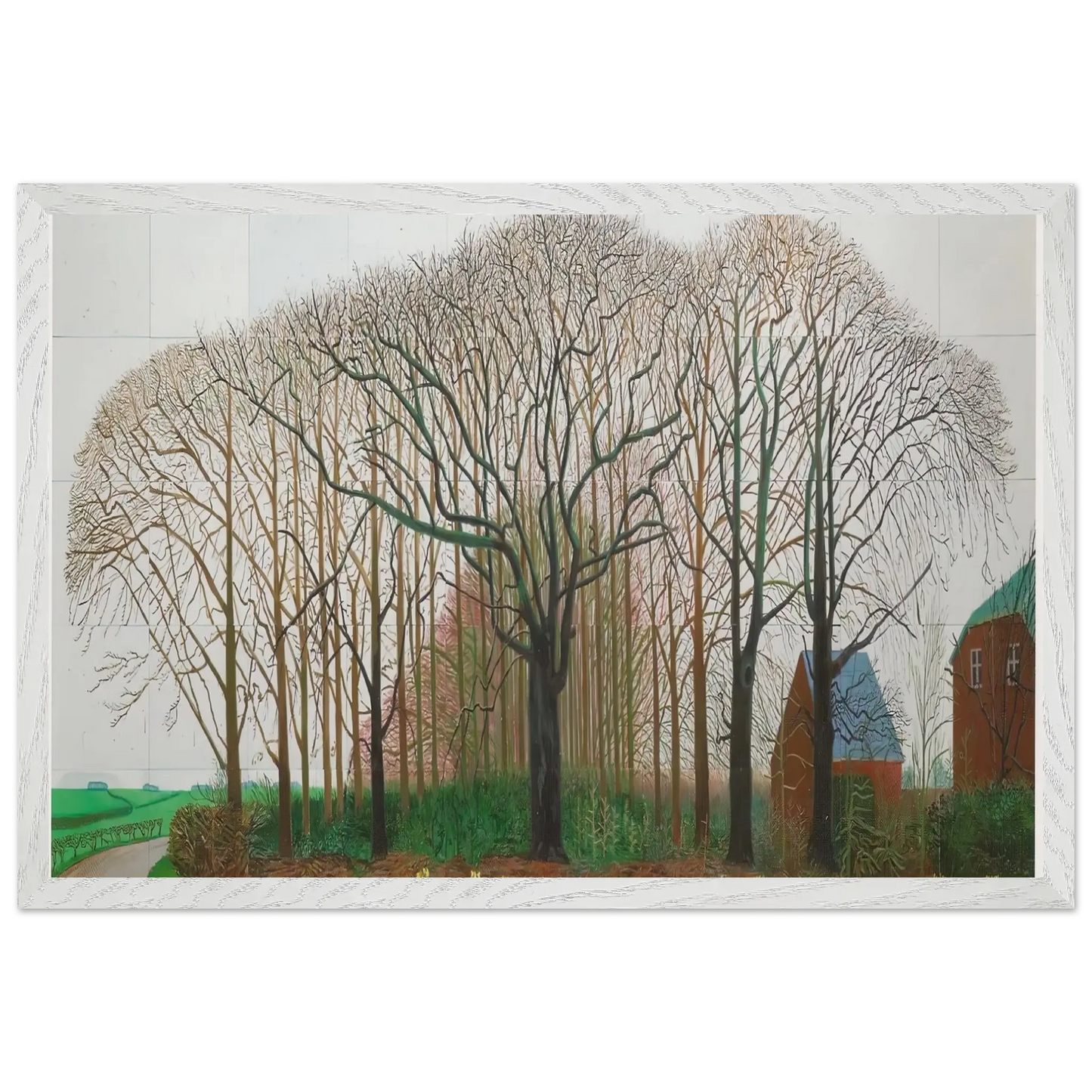 David Hockney - David Hockney Wall art - 28x43  cm / XL (11x17 Inches) - Fine Art Poster - -
