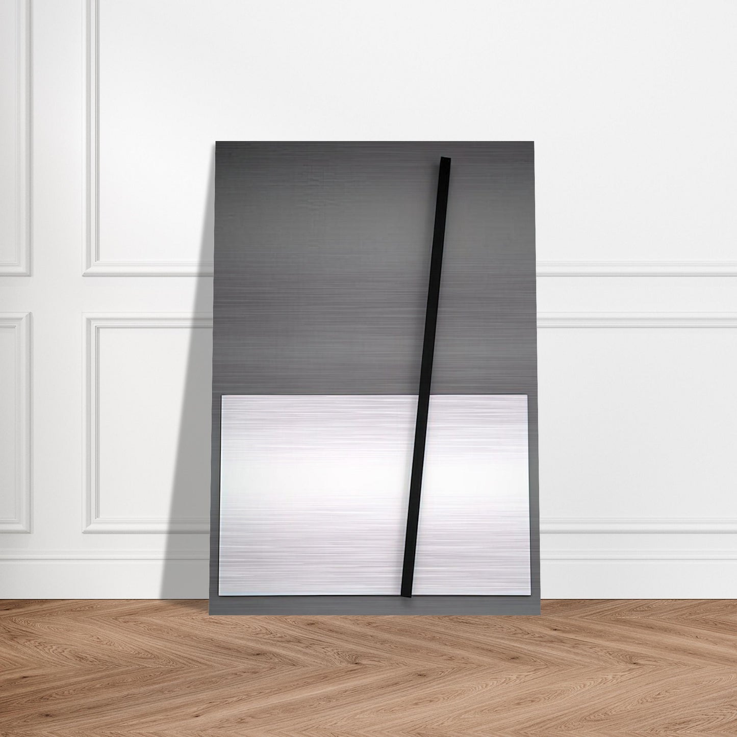 Untitled from Splints - Mira Schendel Brushed Aluminum Print - 70x100 cm / 28x40 inches | Mira Schendel Aluminum Print | Mira Schendel Prints