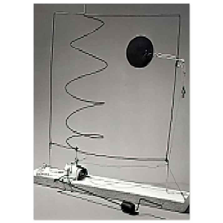 Alexander Calder - CRANK DRIVEN MOBILE 1932 Fine Art Poster