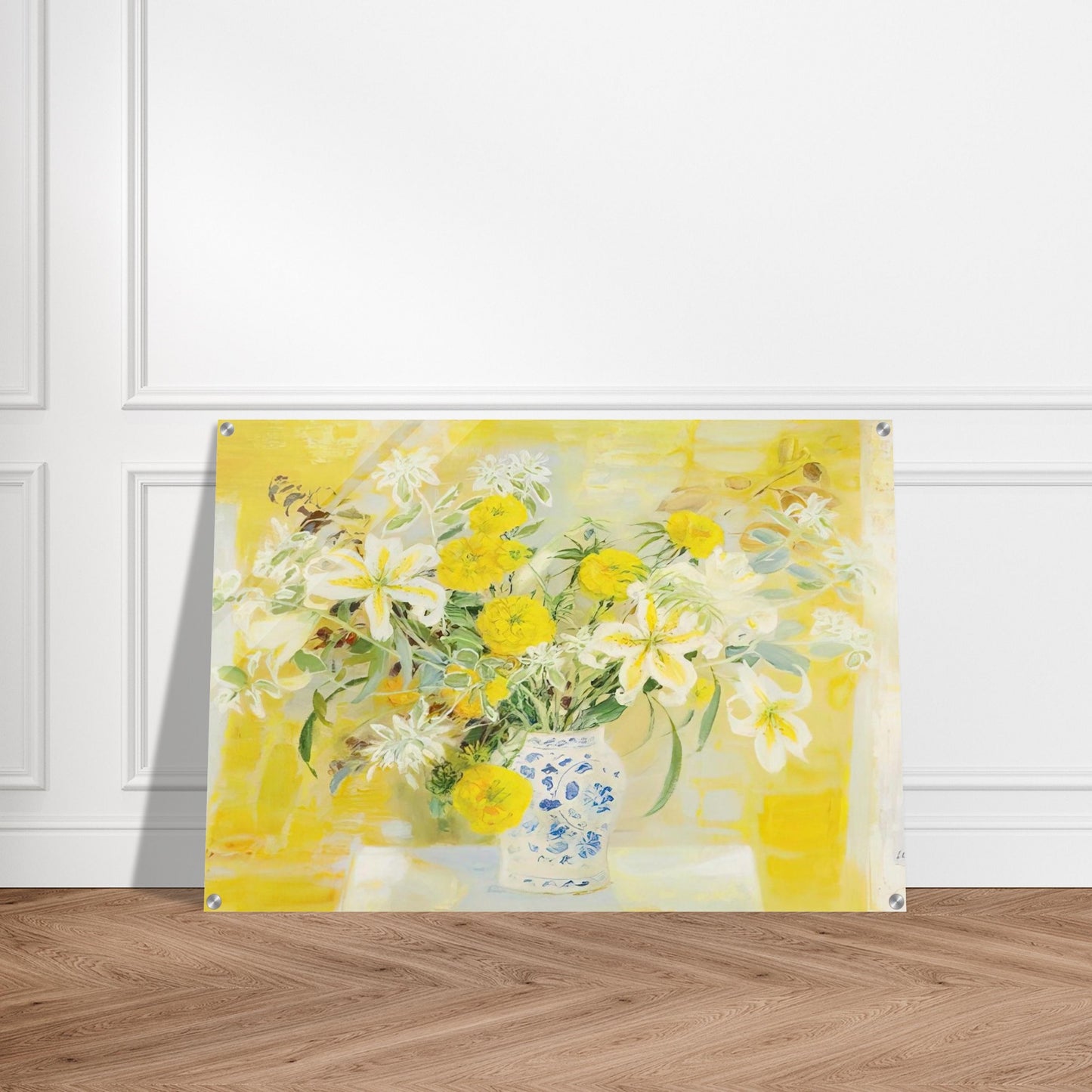 Fleurs - 1971 - Le Pho Acrylic Print - 70x100 cm / 28x40″ inches