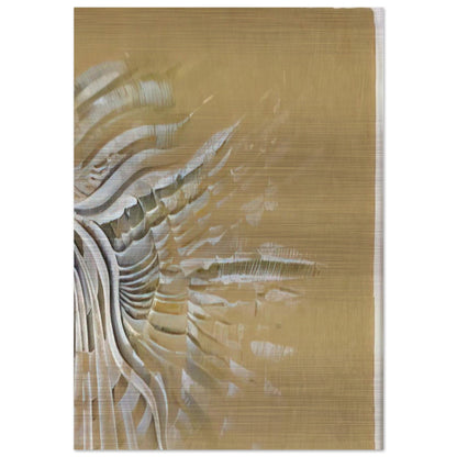 UNTITLED 1982 - Lee Bontecou Brushed Aluminum Print - 70x100 cm / 28x40 inches | Lee Bontecou Aluminum Print | Lee Bontecou Prints