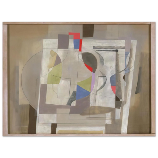 Ben Nicholson - Feb 2-54 - 1954  75x100 cm / 30x40inches Fine Art Poster