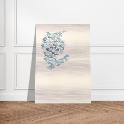 Pastel I - 1971 - Robert Goodnough Brushed Aluminum Print - 70x100 cm / 28x40 inches | Robert Goodnough Aluminum Print | Robert Goodnough Prints