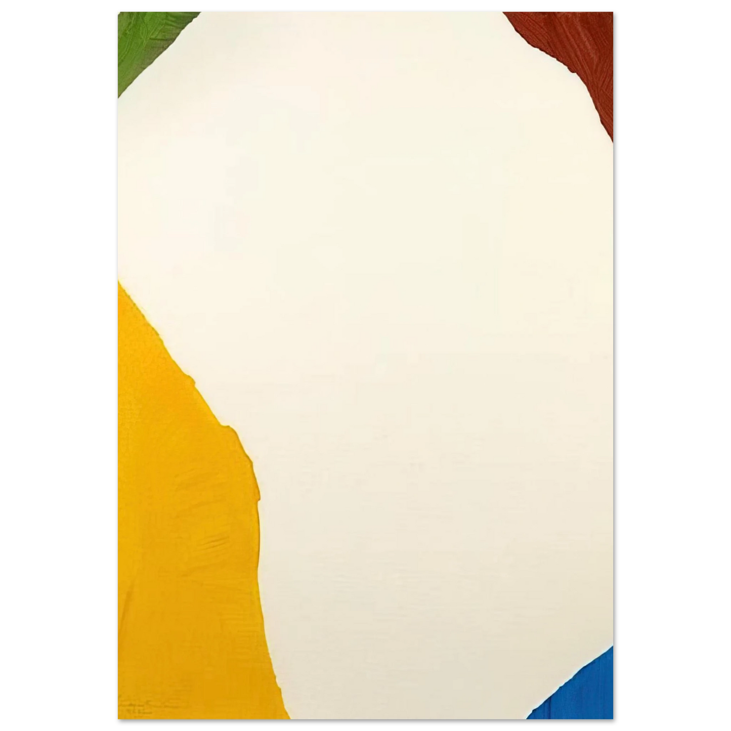 Helen Frankenthaler - Wind Directions - 1970 Wall art - 13x18 cm / 5x7 inches - Fine Art Poster-canvas - -