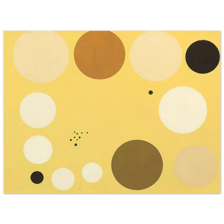 Lolo Soldevilla - Carta celeste en amarillo nÂ° 1 - 1953 1  75x100 cm / 30x40inches Fine Art Poster