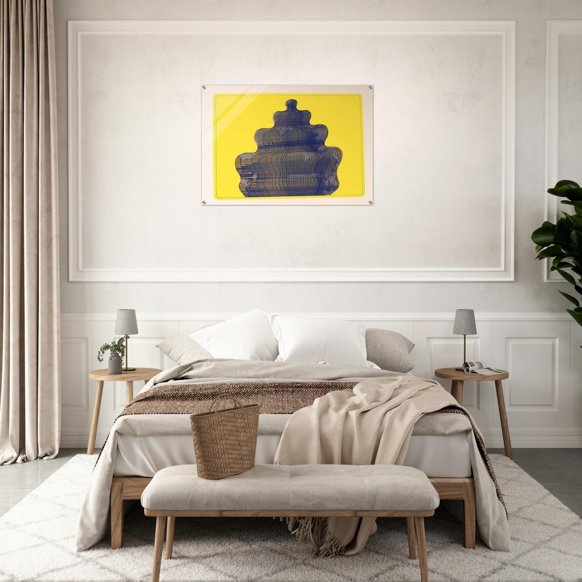 Torte in der Sonne Fancy-Cake In the Sun - 1970 - Dieter Roth Acrylic Print - 70x100 cm / 28x40″ inches | Dieter Roth Wall Art | Dieter Roth Prints