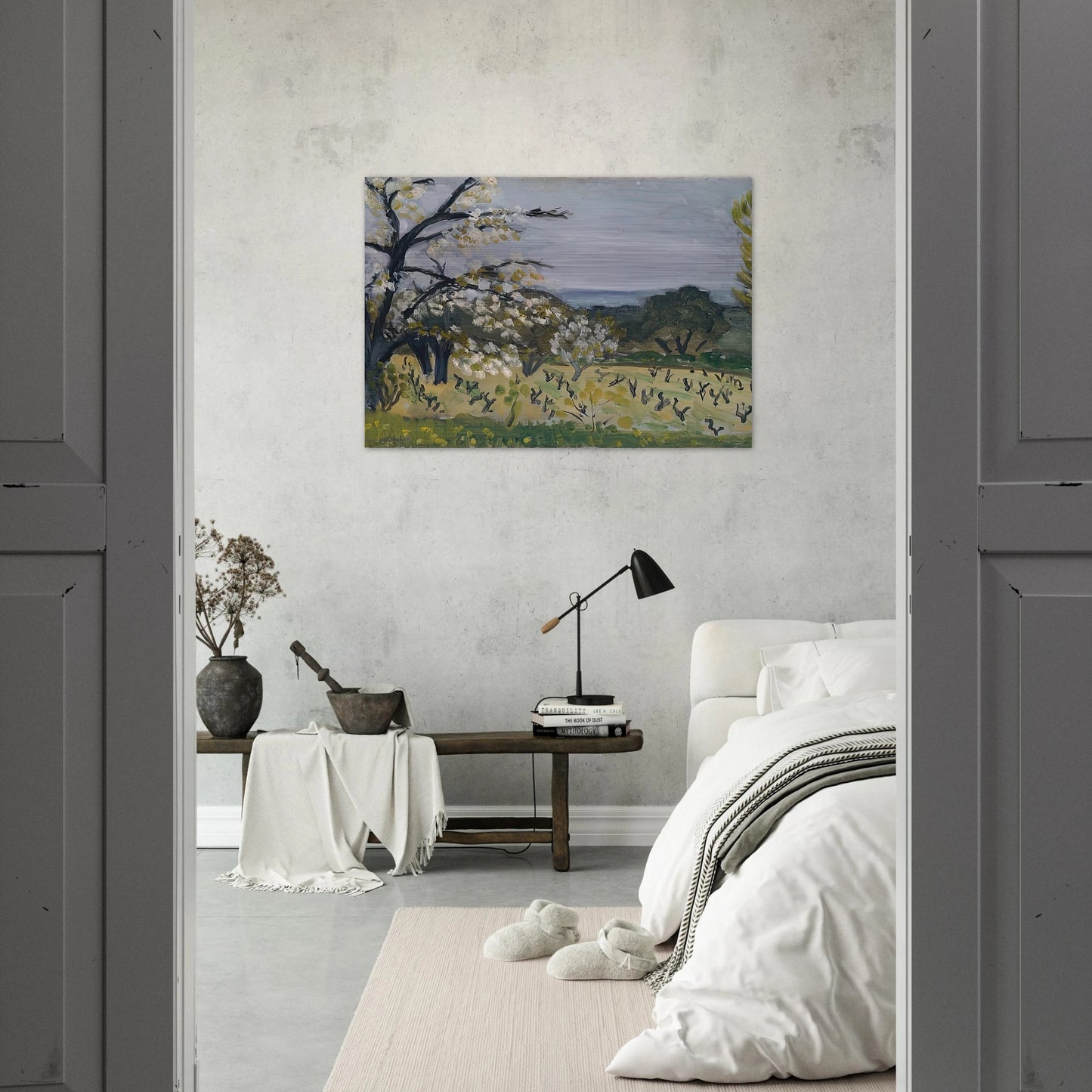 LANDSCAPE NICE 1919 - Henri Matisse Brushed Aluminum Print - 70x100 cm / 28x40 inches | Henri Matisse Aluminum Print | Henri Matisse Prints