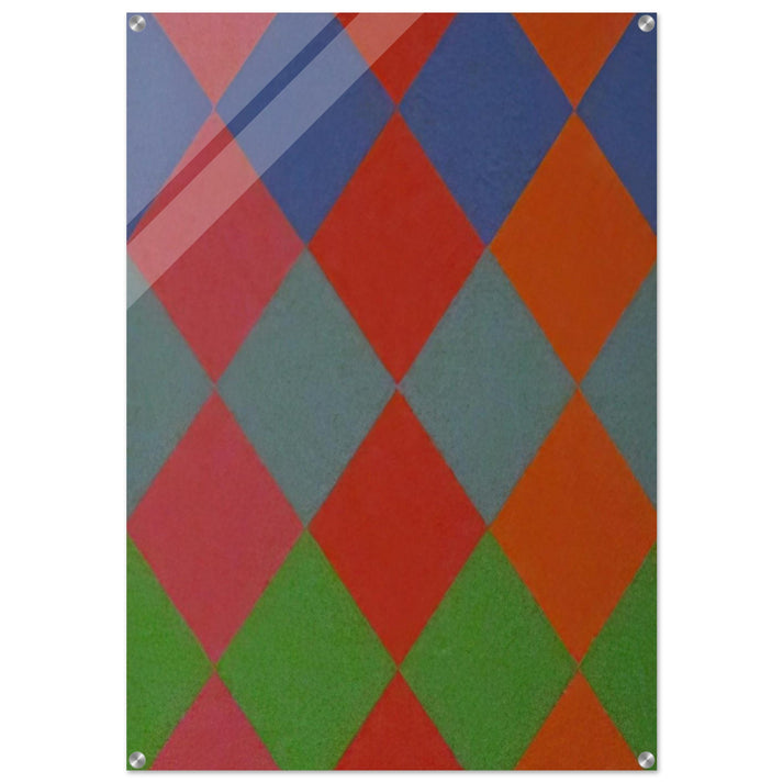 Geometric Composition - 1966 - Max Bill Acrylic Print - 70x100 cm / 28x40″ inches | Max Bill Wall Art | Max Bill Prints