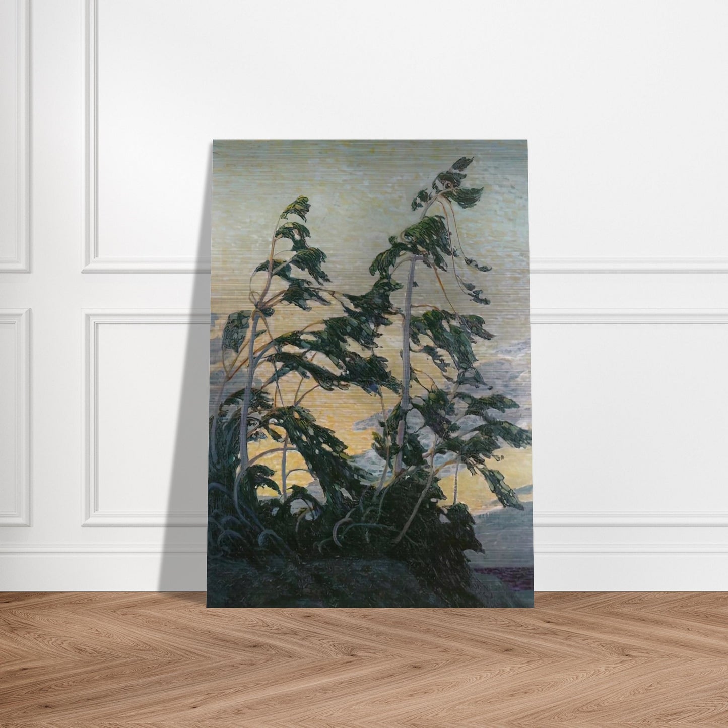 PINE ISLAND GEORGIAN BAY 1916 - Tom Thomson Brushed Aluminum Print - 70x100 cm / 28x40 inches | Tom Thomson Aluminum Print | Tom Thomson Prints