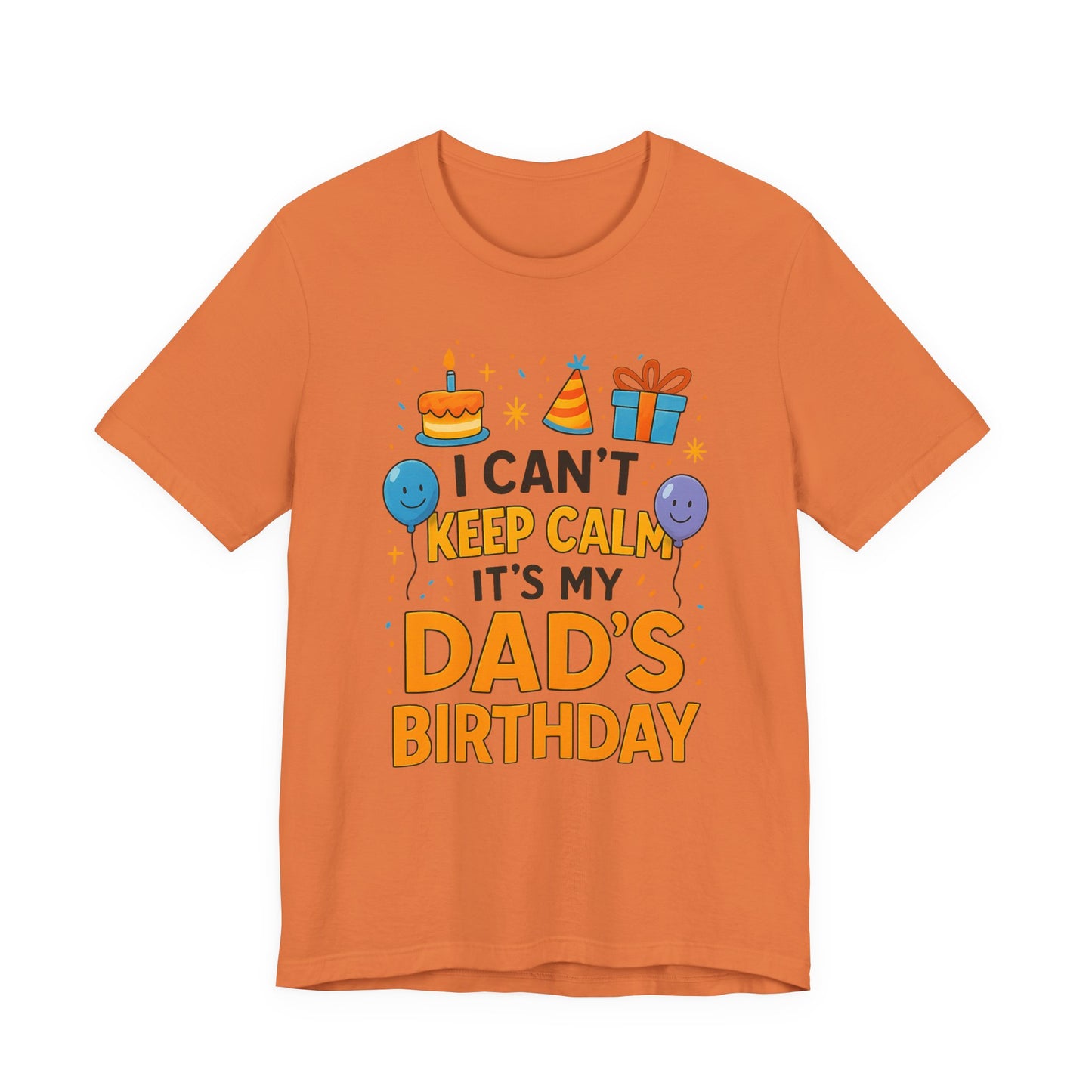 Regalo de cumpleaños para papá No puedo mantener la calma Es el cumpleaños de mi papá Feliz padre
