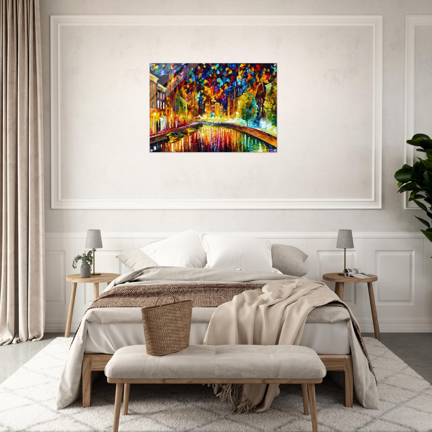 Leonid Afremov - Leonid Afremov Acrylic Print - 70x100 cm / 28x40″ inches