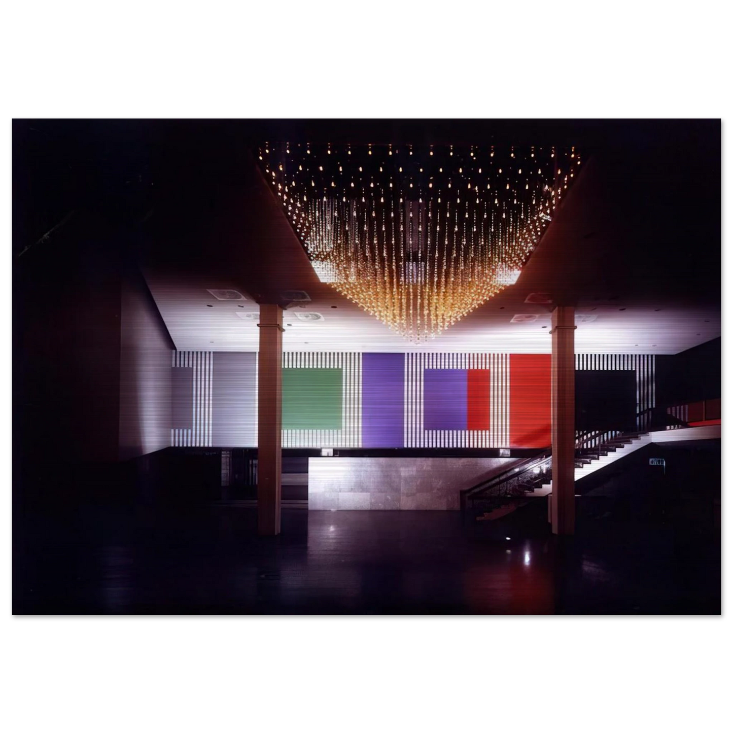 Double Rhythm - 1991 - Daniel Buren Brushed Aluminum Print - 70x100 cm / 28x40 inches | Daniel Buren Aluminum Print | Daniel Buren Prints