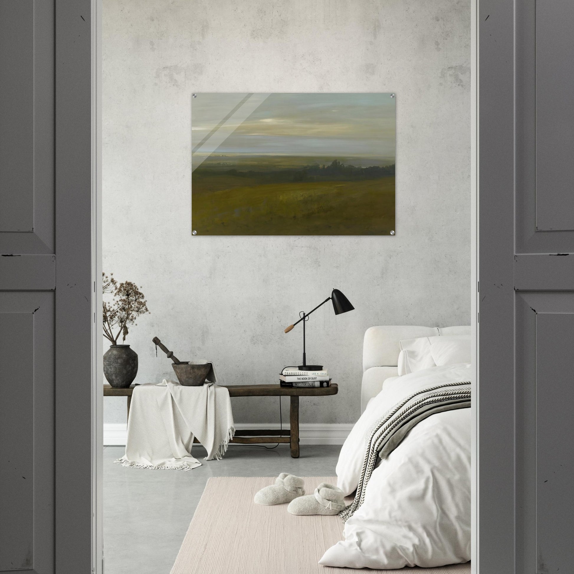 San Leandro Bay - Tonalism - Xavier Martinez Acrylic Print - 70x100 cm / 28x40″ inches | Xavier Martinez Wall Art | Xavier Martinez Prints