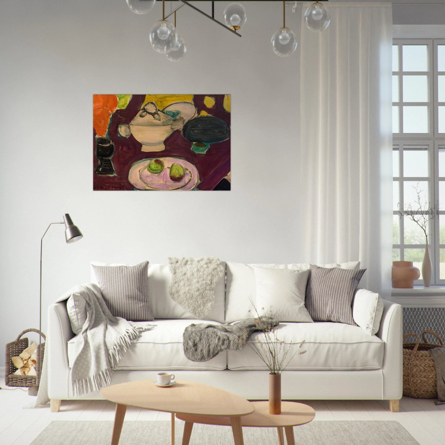 STILL LIFE 1941 - Henri Matisse Brushed Aluminum Print - 70x100 cm / 28x40 inches | Henri Matisse Aluminum Print | Henri Matisse Prints