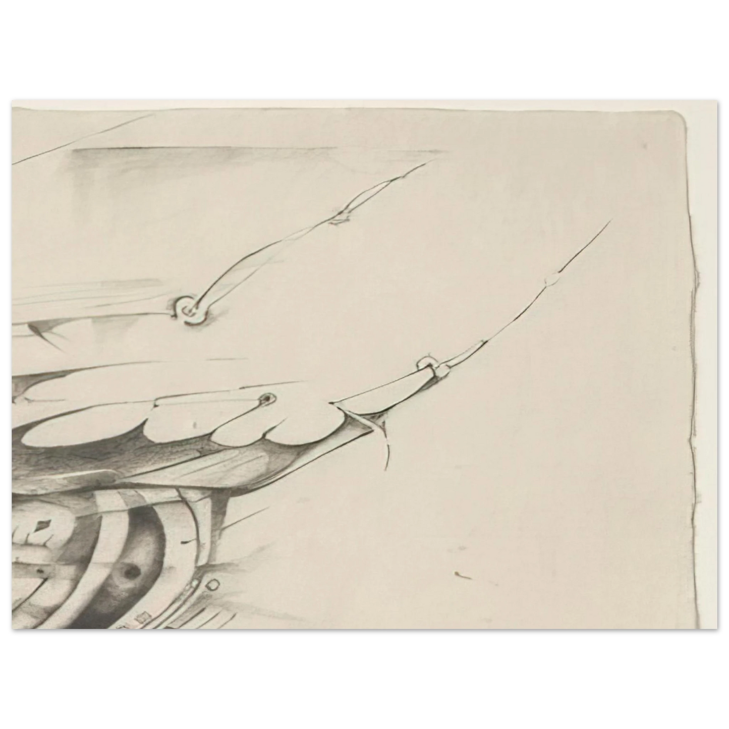 Lee Bontecou - UNTITLED 1998 1  75x100 cm / 30x40inches Fine Art Poster