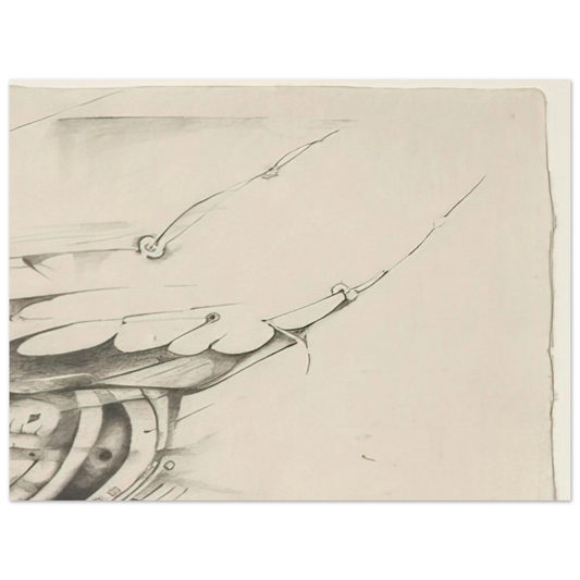 Lee Bontecou - UNTITLED 1998 1  75x100 cm / 30x40inches Fine Art Poster