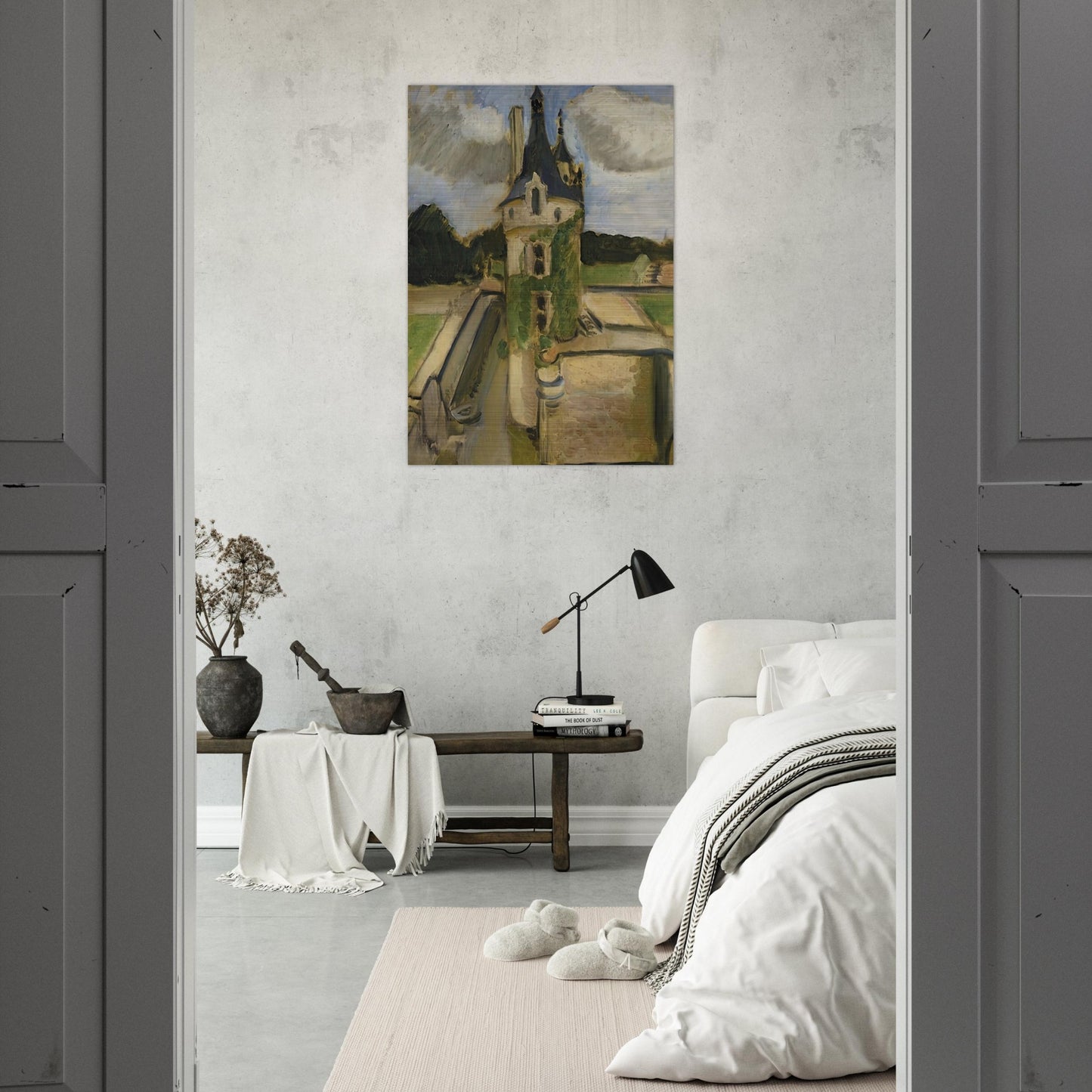 LLA TOUR DE CHENONCEAUX 1917 - Henri Matisse Brushed Aluminum Print - 70x100 cm / 28x40 inches | Henri Matisse Aluminum Print | Henri Matisse Prints