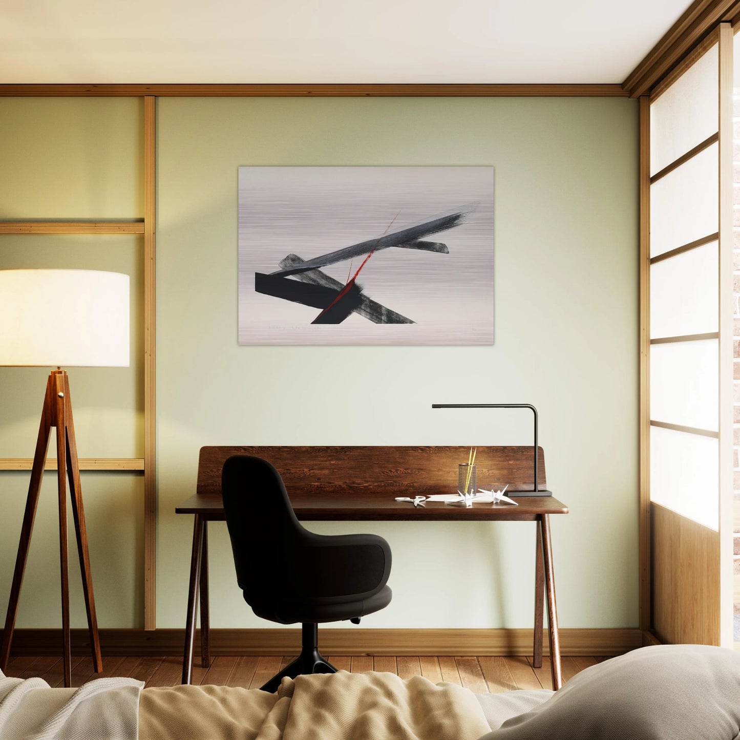 Nexus - 1984 - Toko Shinoda Brushed Aluminum Print - 70x100 cm / 28x40 inches | Toko Shinoda Aluminum Print | Toko Shinoda Prints